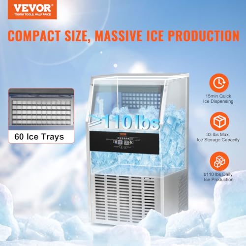 VEVOR Commercial Ice Maker Machine