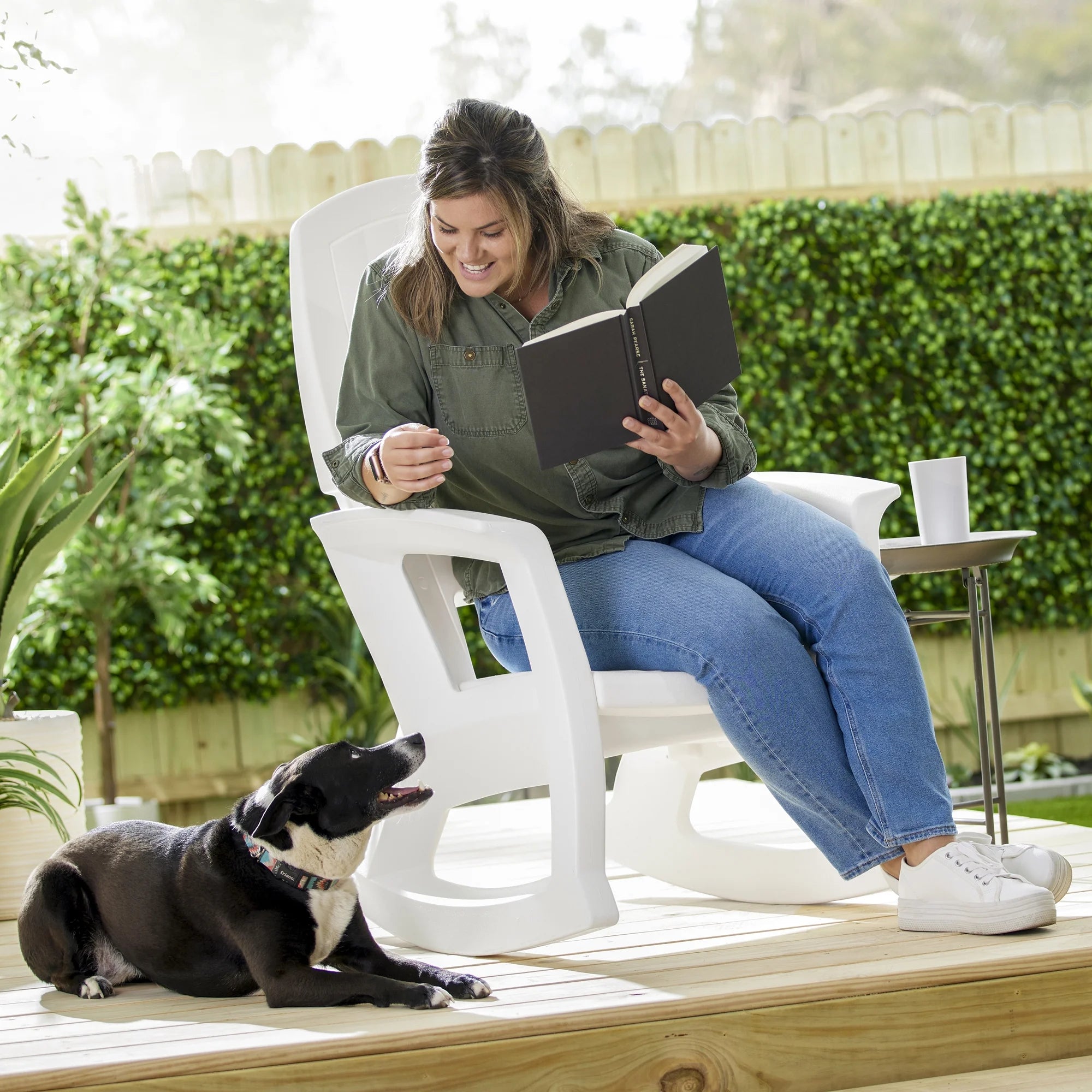 Semco Rockaway Plastic Rocking Chair