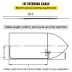 Bestauto Outboard Steering System