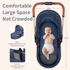 Stroller Pushchair Landscape Reversible Reclining