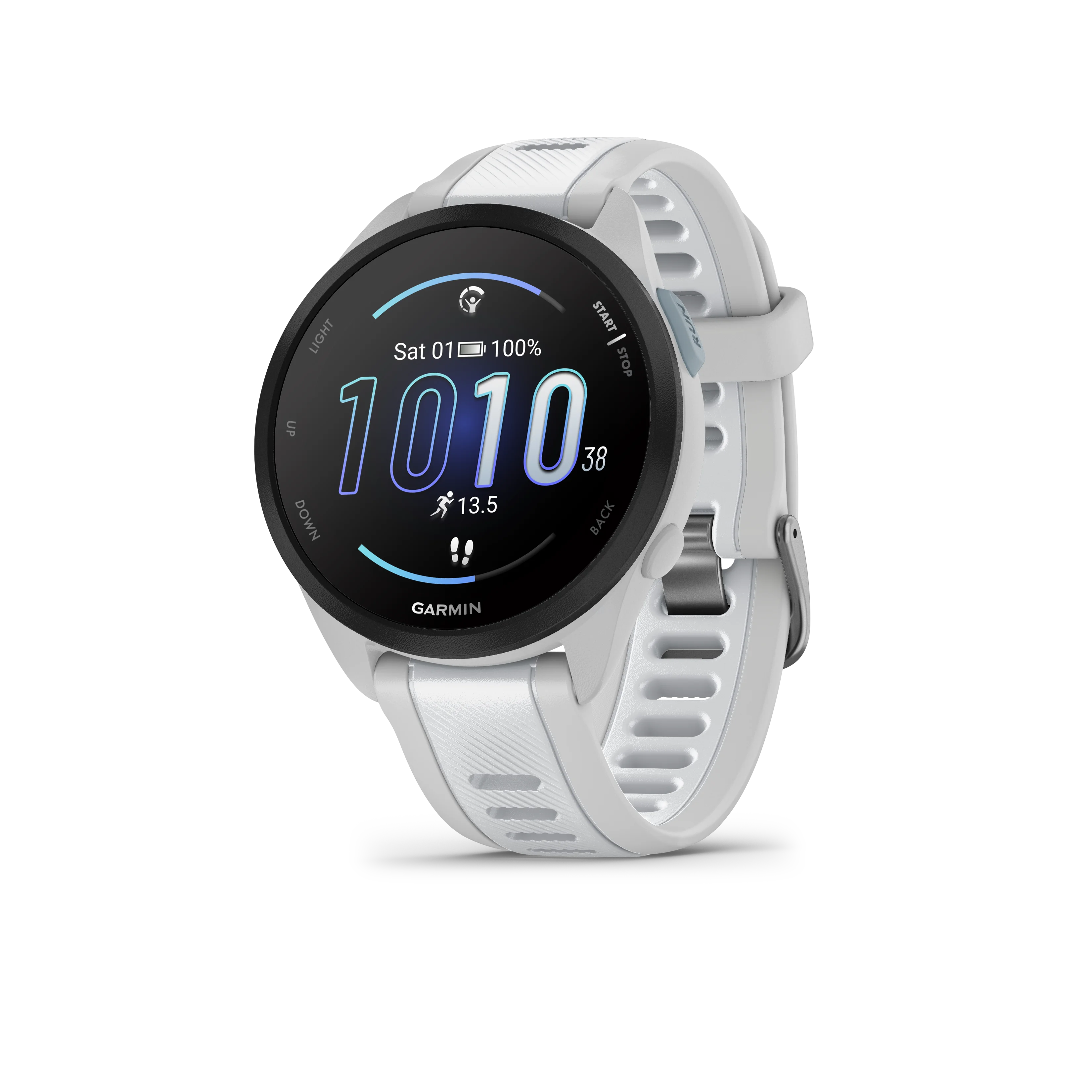 Forerunner® 165 Mist Gray/Whitestone