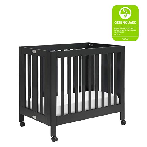 Babyletto Origami Mini Crib Black