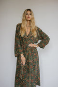 Long Jacket With Belt - Koi