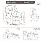 Mcombo Electric Massage Recliner Charging