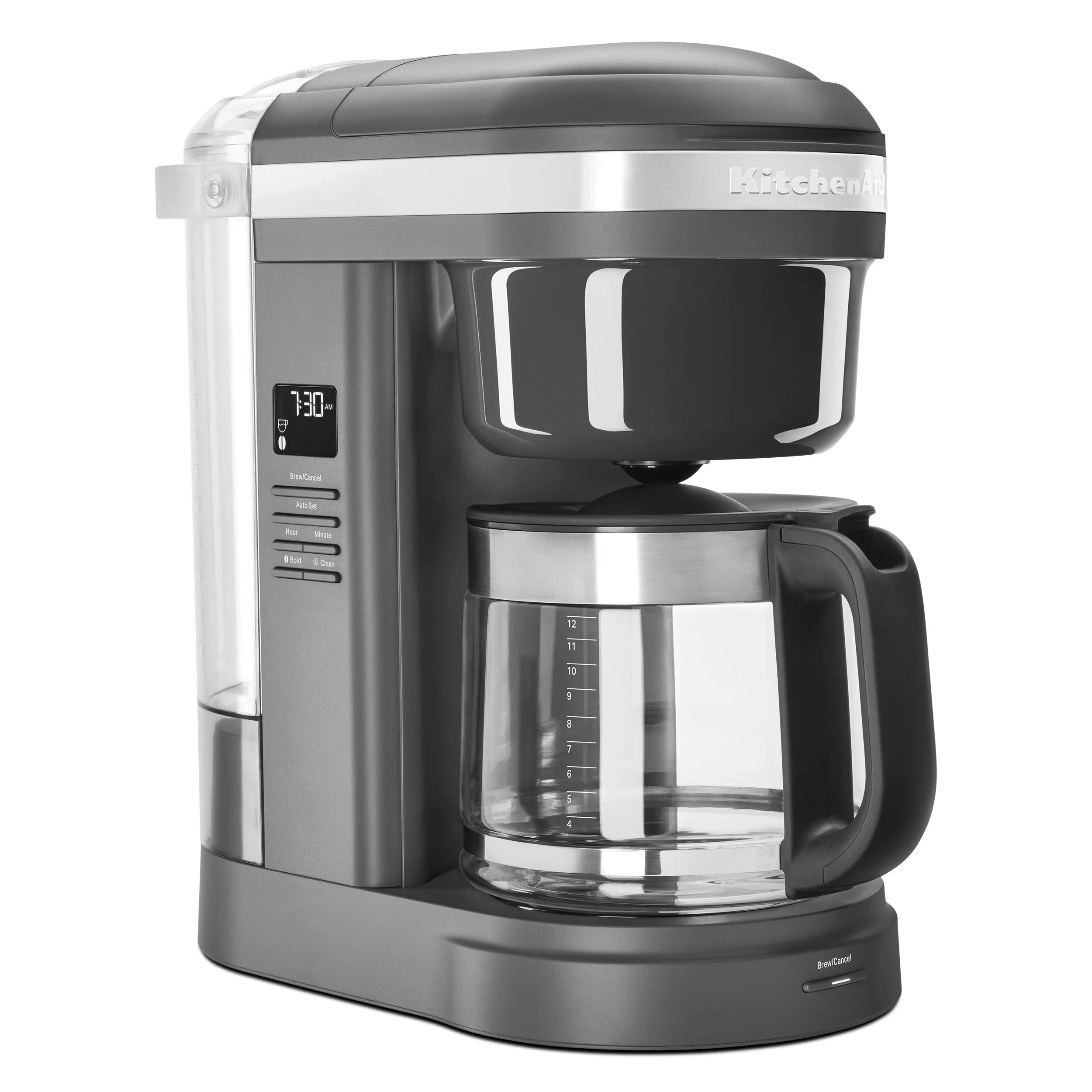 KitchenAid 12 Cup Drip Coffee Maker with Spiral Showerhead - KCM1208