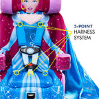 KidsEmbrace Harness Booster Princess Cinderella