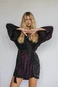 Kimono Wrap Dress - Elton