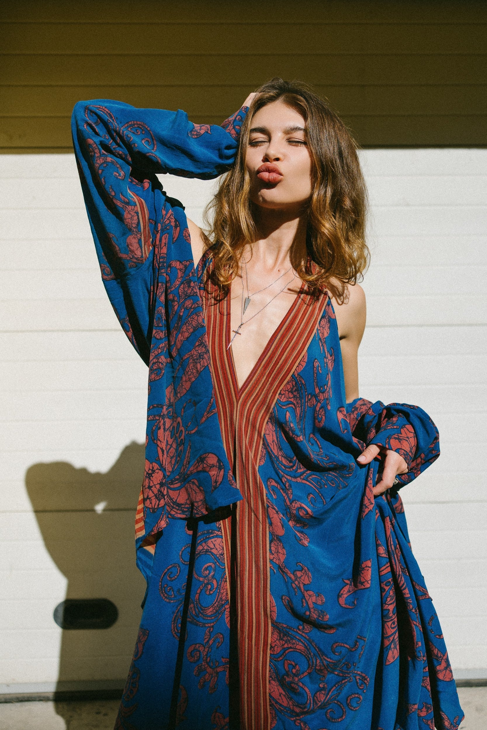 Sun Child Classic Silk Dress - Cassian