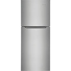 Frigidaire Stainless Freezer Apartment Size Refrigerator