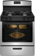 Amana 30 Stainless Steel Gas Range With Easy Touch Electronic Controls