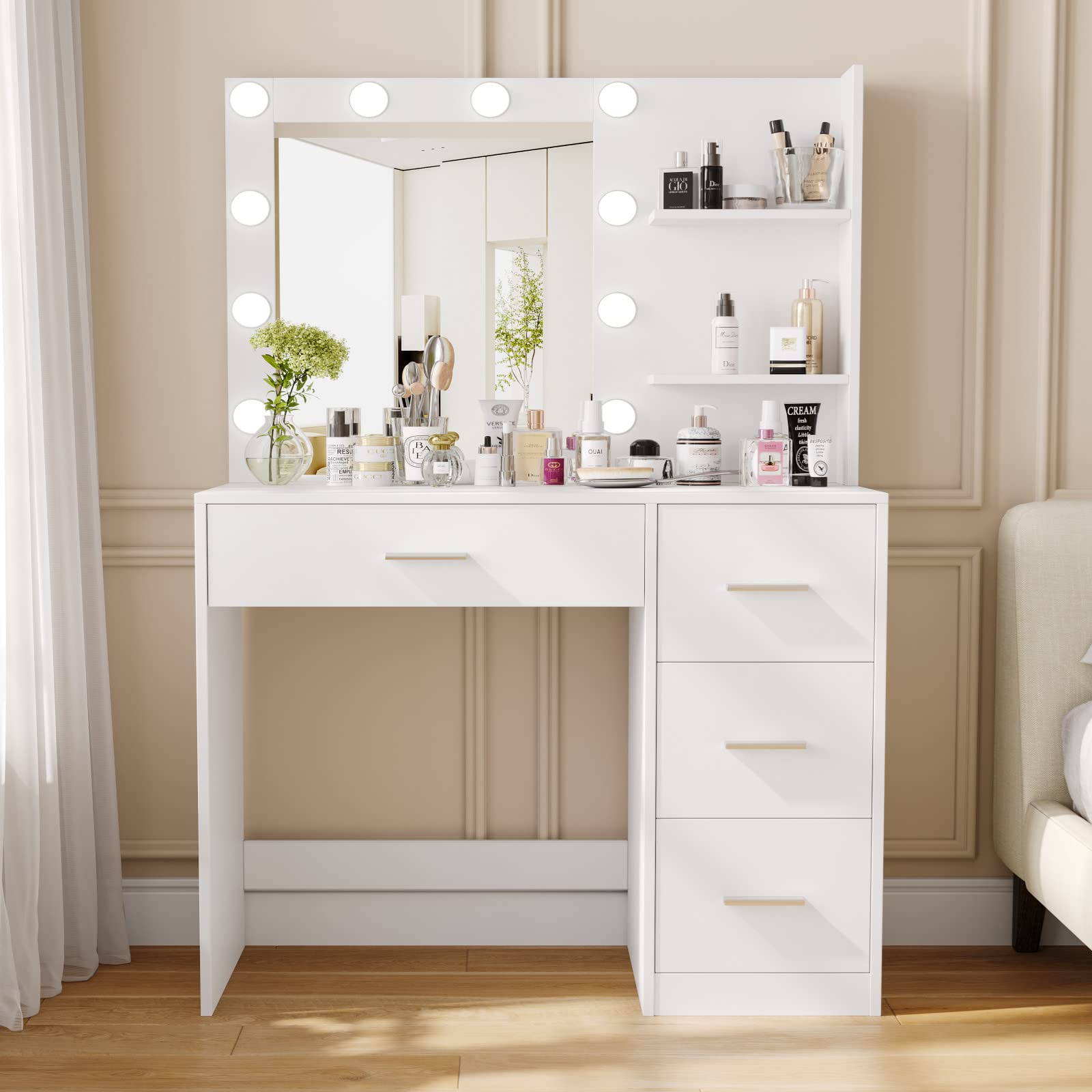 Rovaurx Lighted Storage Dressing RSZT104W