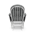 Storkcraft Custom Glider Ottoman White