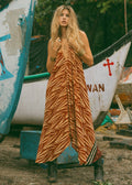 Sun Child Classic Silk Dress - Levi