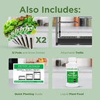 AeroGarden Farm 24Plus Salad Black