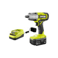 ONE  18V Cordless 1/2 in. Impact Wrench Kit with 4.0 Ah Battery and Charger PCL265K1
