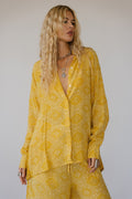 Open Back Boyfriend Shirt - Bibi