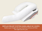 MedCline Reflux Relief System, size Large for heights 6'0+