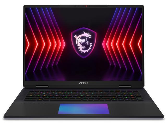 MSI - Titan 18 HX A14VIG-036US  18.0" 120 Hz Mini LED - Intel Core i9 14th Gen 14900HX (2.20GHz) - GeForce RTX 4090 Laptop GPU - 128 GB DDR5 - 4 TB PCIe SSD - Windows 11 Pro 64-bit - Gaming Laptop (Titan 18 HX A14VIG-036US )