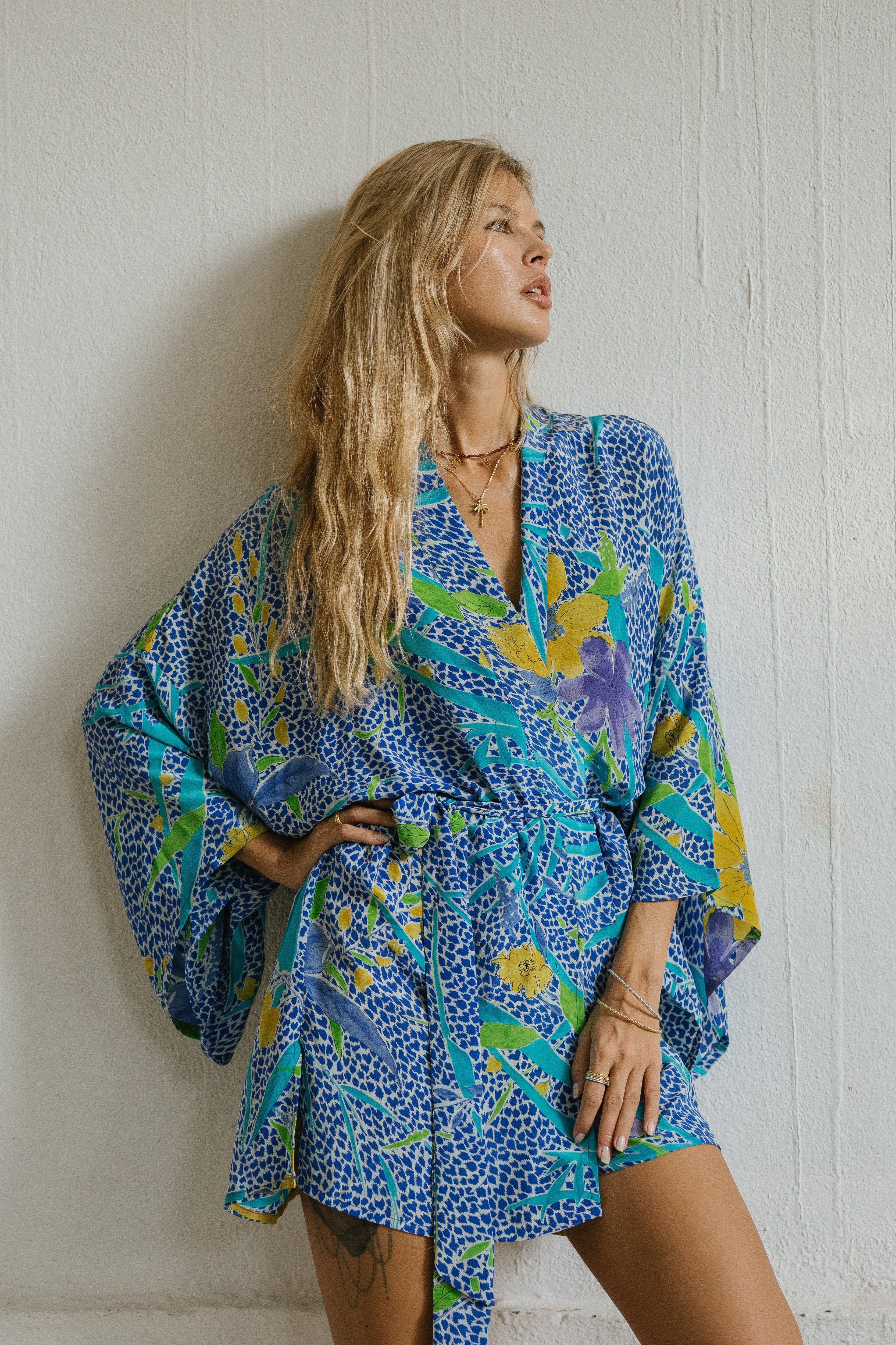 Kimono Wrap Dress - One of a Kind - Charlie