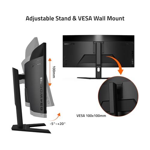 GIGABYTE G34WQC Ultra Wide Response FreeSync