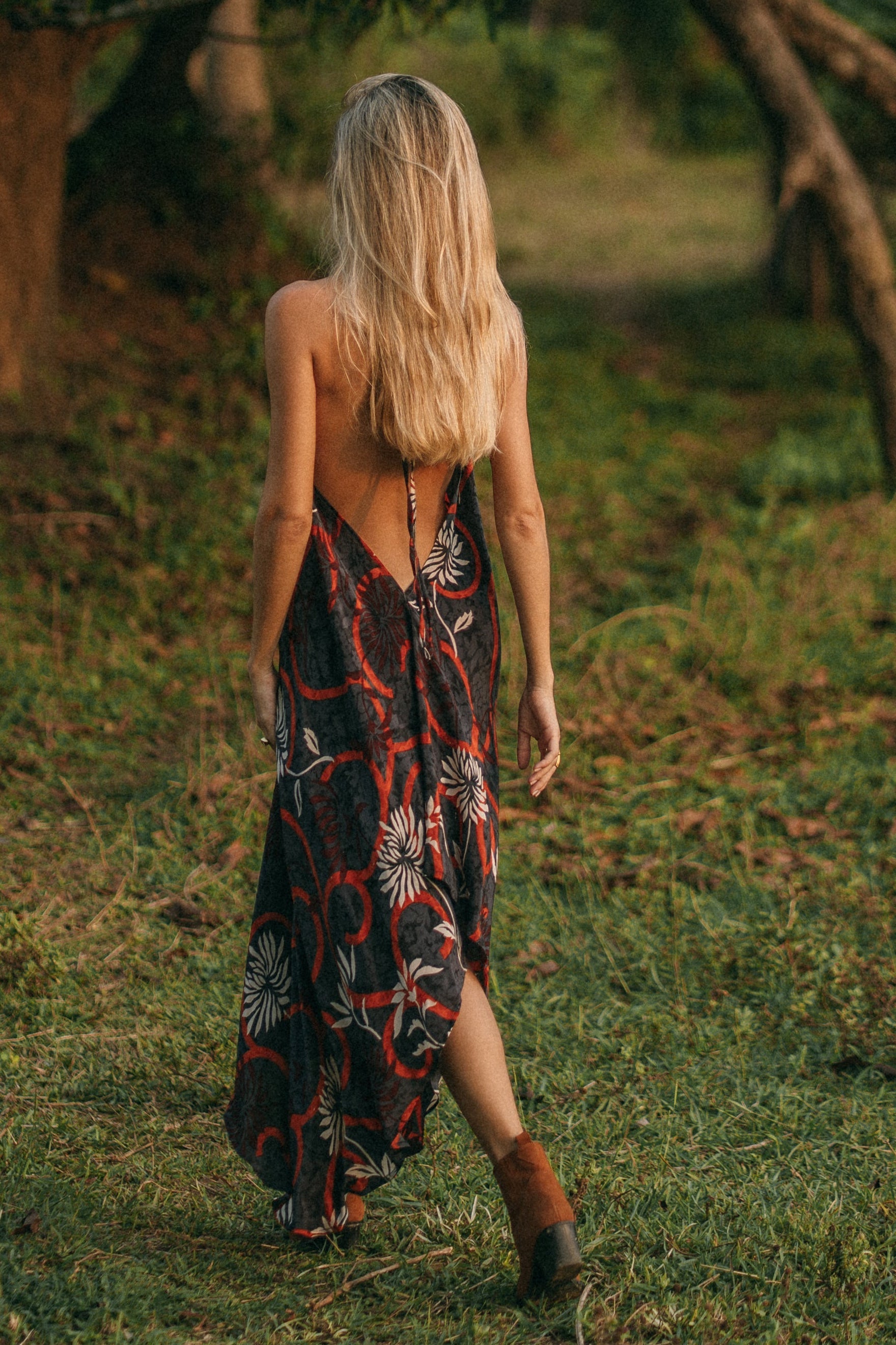 Sun Child Classic Silk Dress - One of a Kind - Mandrem