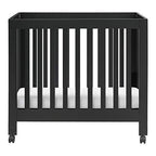 Babyletto Origami Mini Crib Black