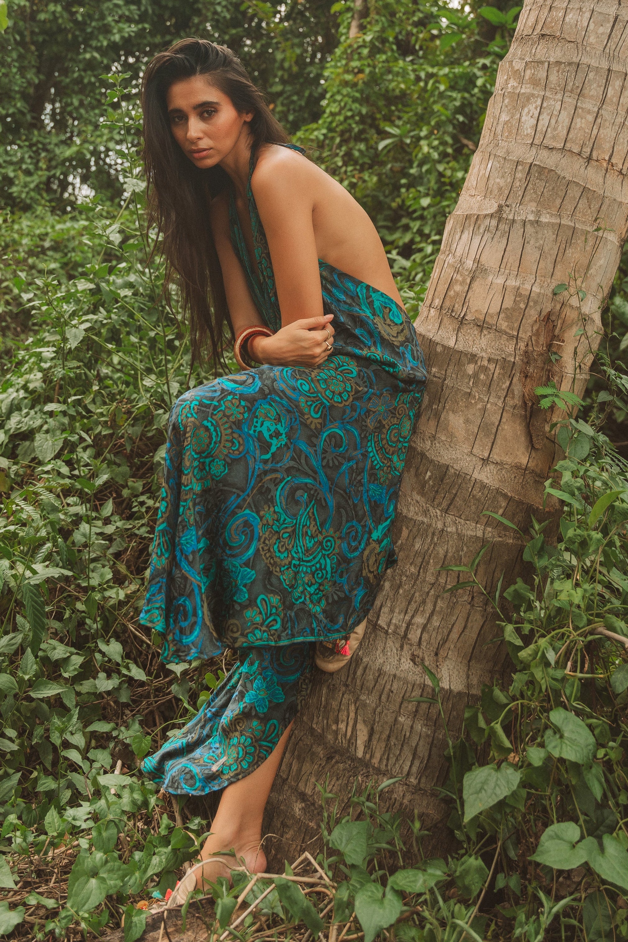 Sun Child Classic Silk Dress - Harper
