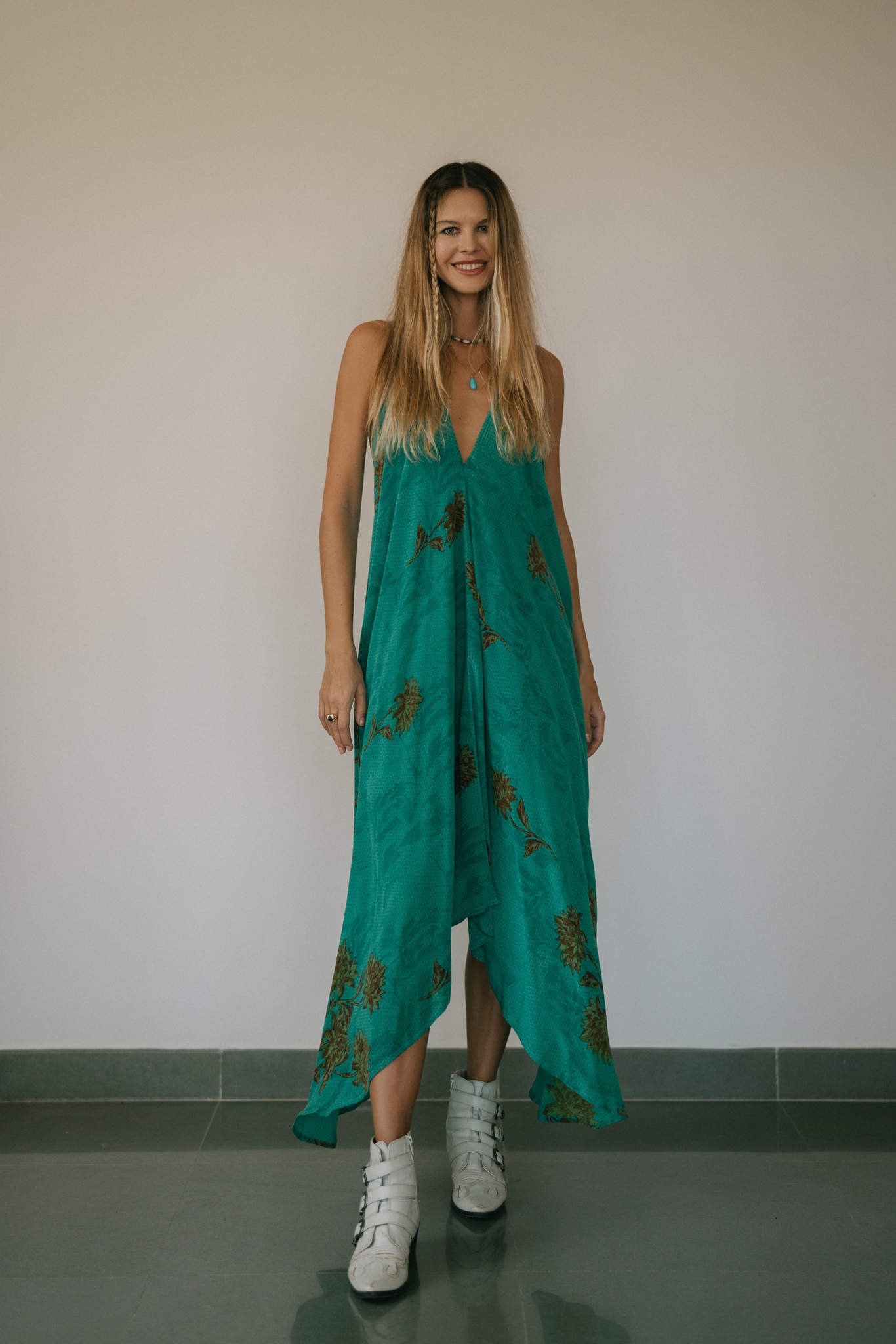 Sun Child Classic Silk Dress - Moment