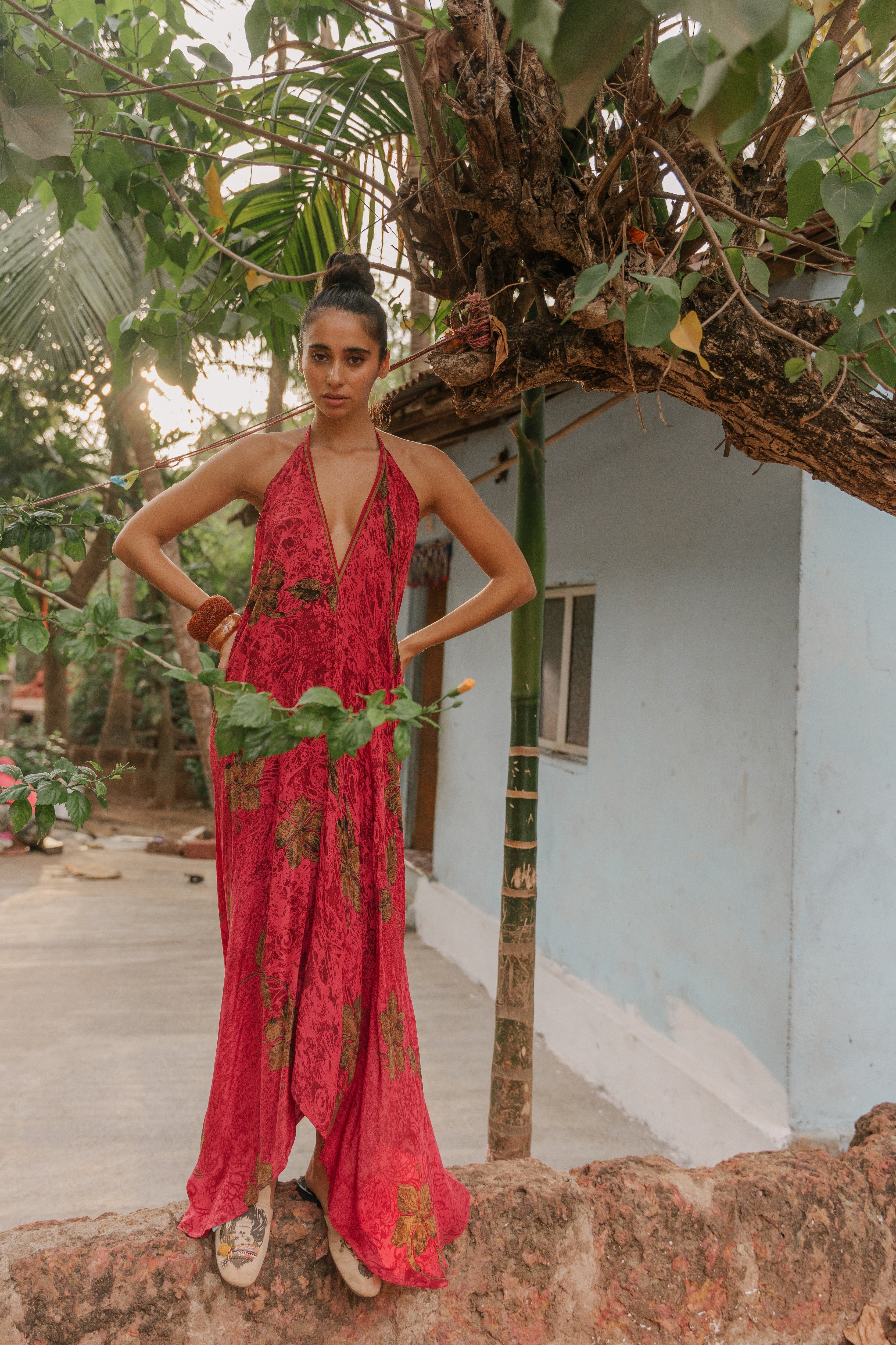 Sun Child Classic Silk Dress - Walker
