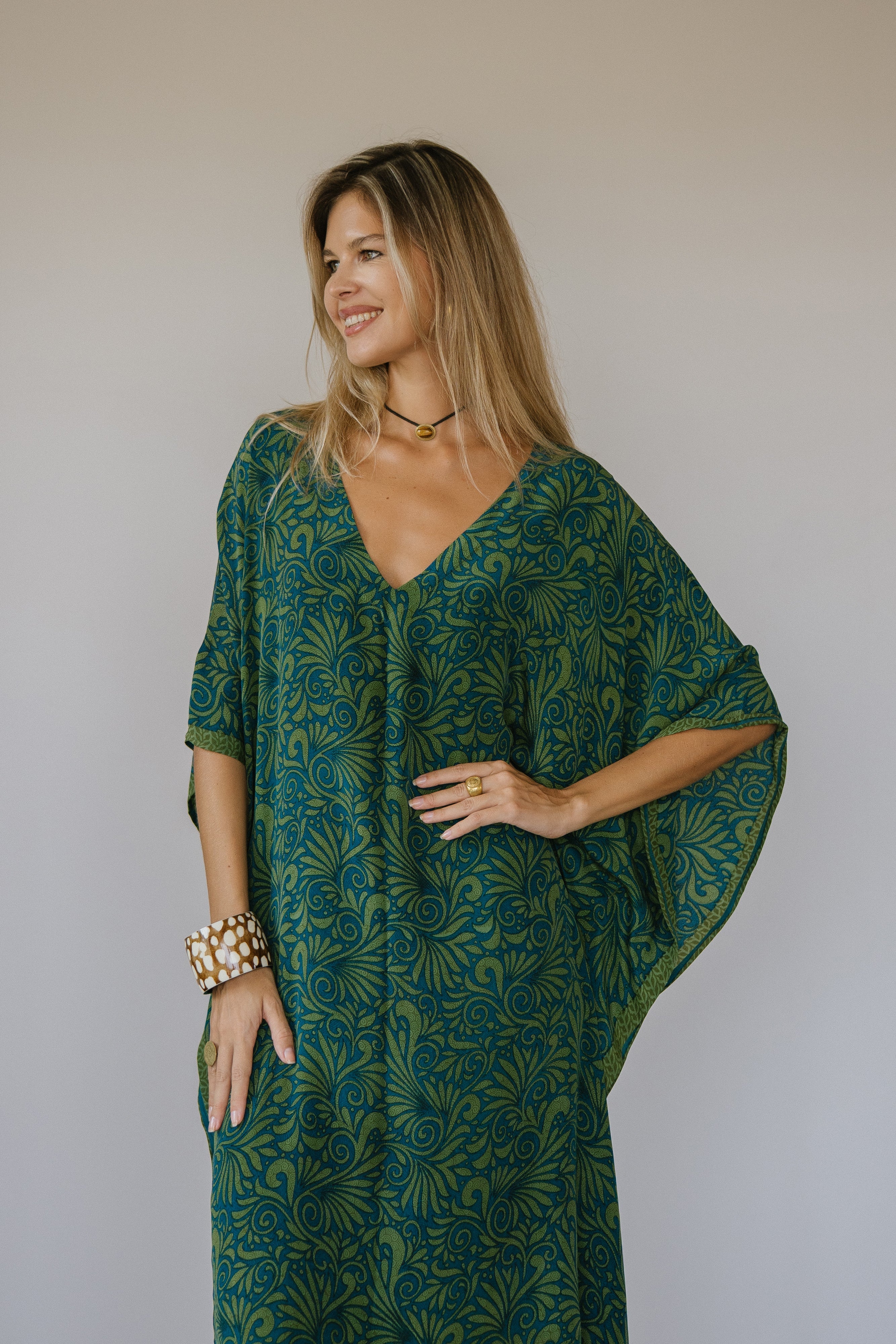 Long Caftan - Wren