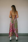 Sun Child Classic Silk Dress - Salty