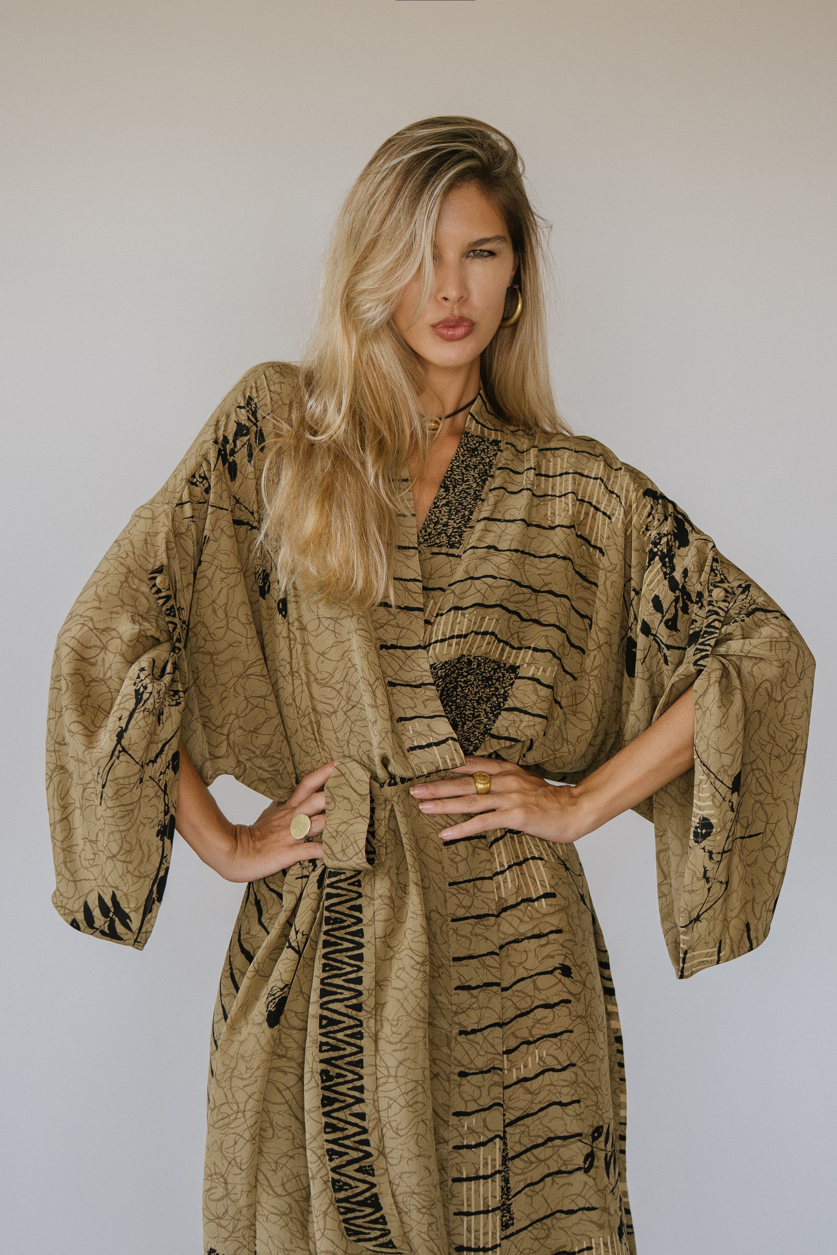 The Kimono Robe - Sailor