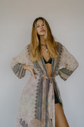Long Jacket With Belt - Eka
