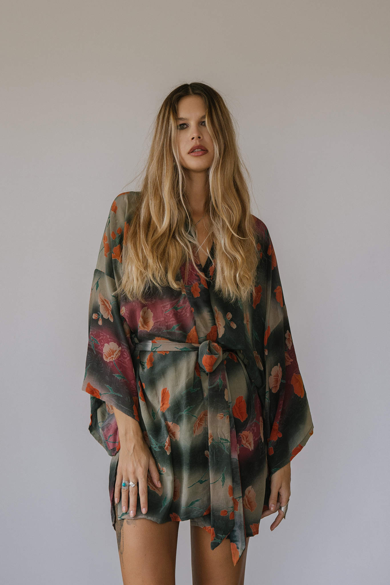 Kimono Wrap Dress - Robert