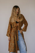 Long Jacket With Belt - Raas