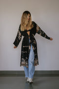 Long Jacket With Belt - Nikita
