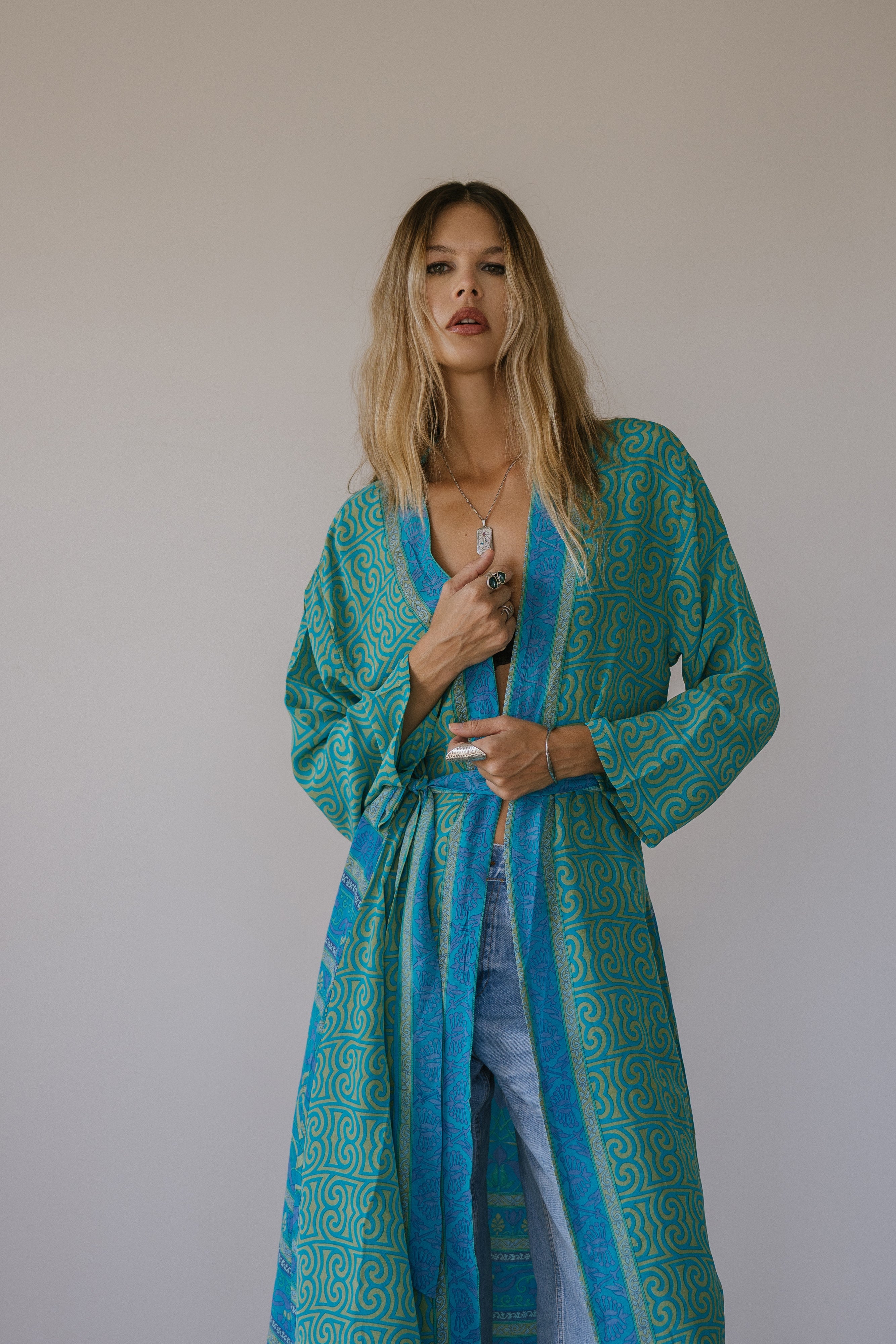 Long Jacket With Belt - Tarte