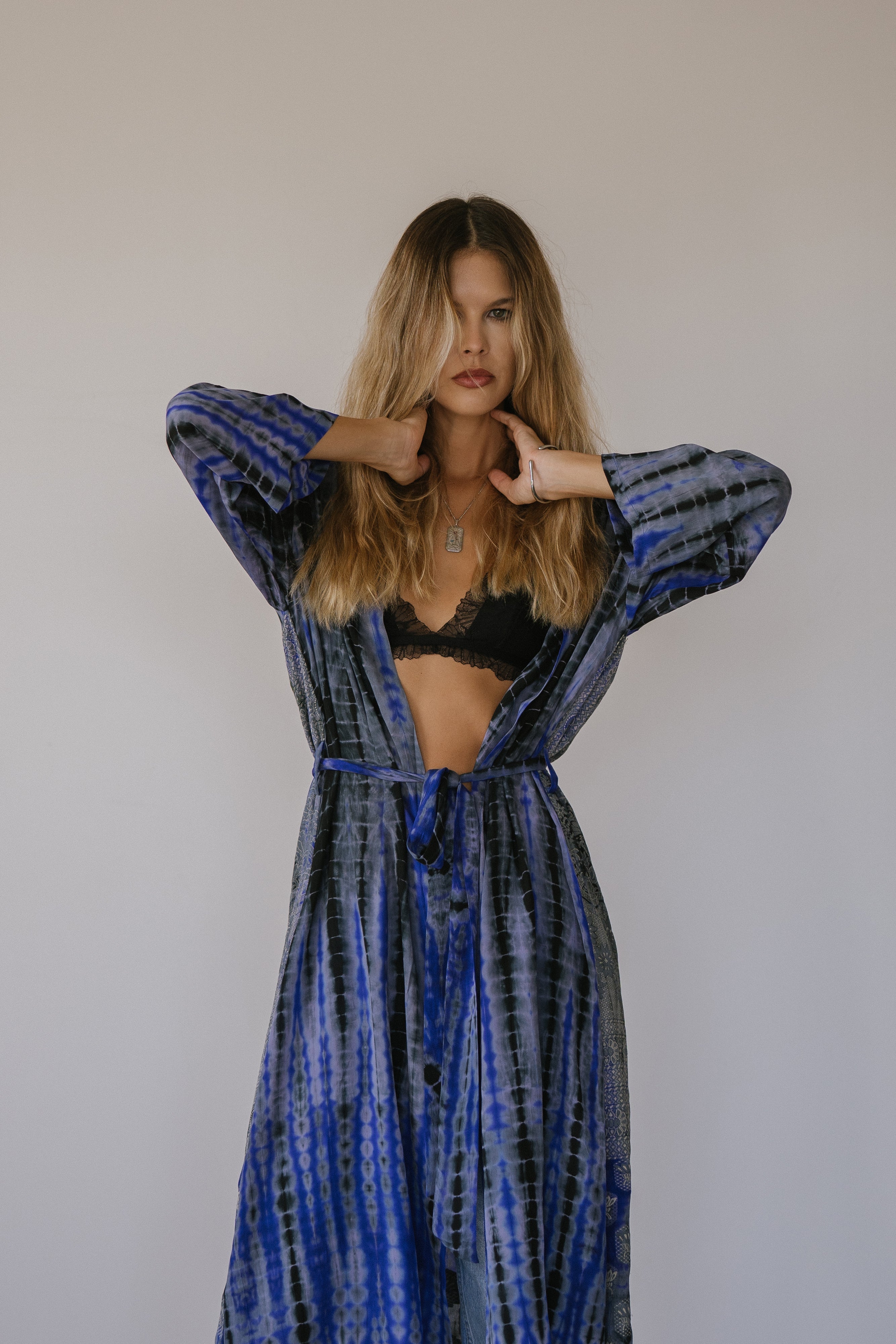 Long Jacket With Belt - Jalen