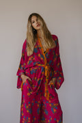 Kimono Wrap Dress - Artist