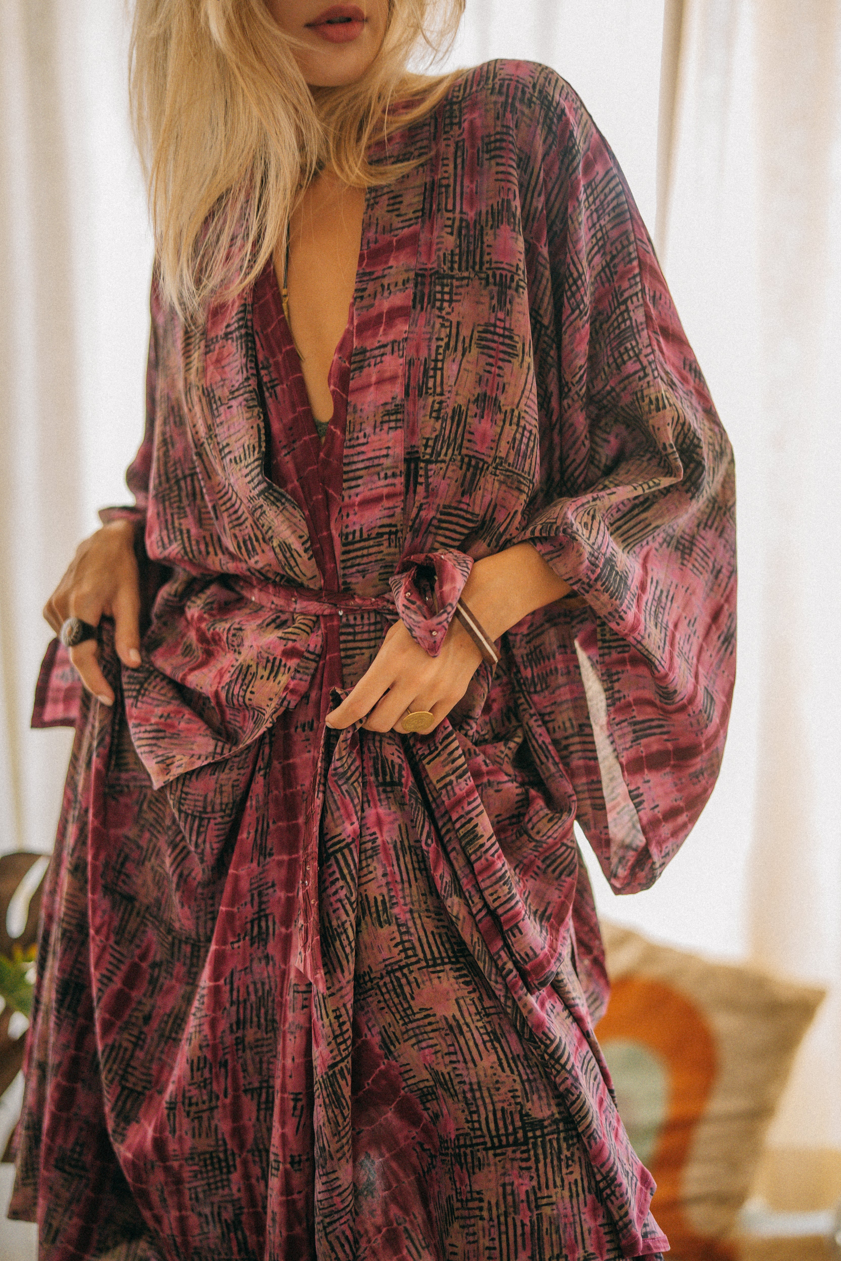 Sun Child Classic Silk Dress - One of a Kind - Colt