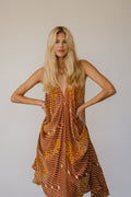 Sun Child Classic Silk Dress - Ocean