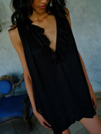 The Nightie Dress - Black