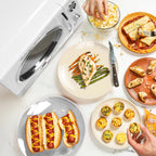 Nostalgia Retro Microwave for Countertop 0.9 cu ft Vintage Microwave, White
