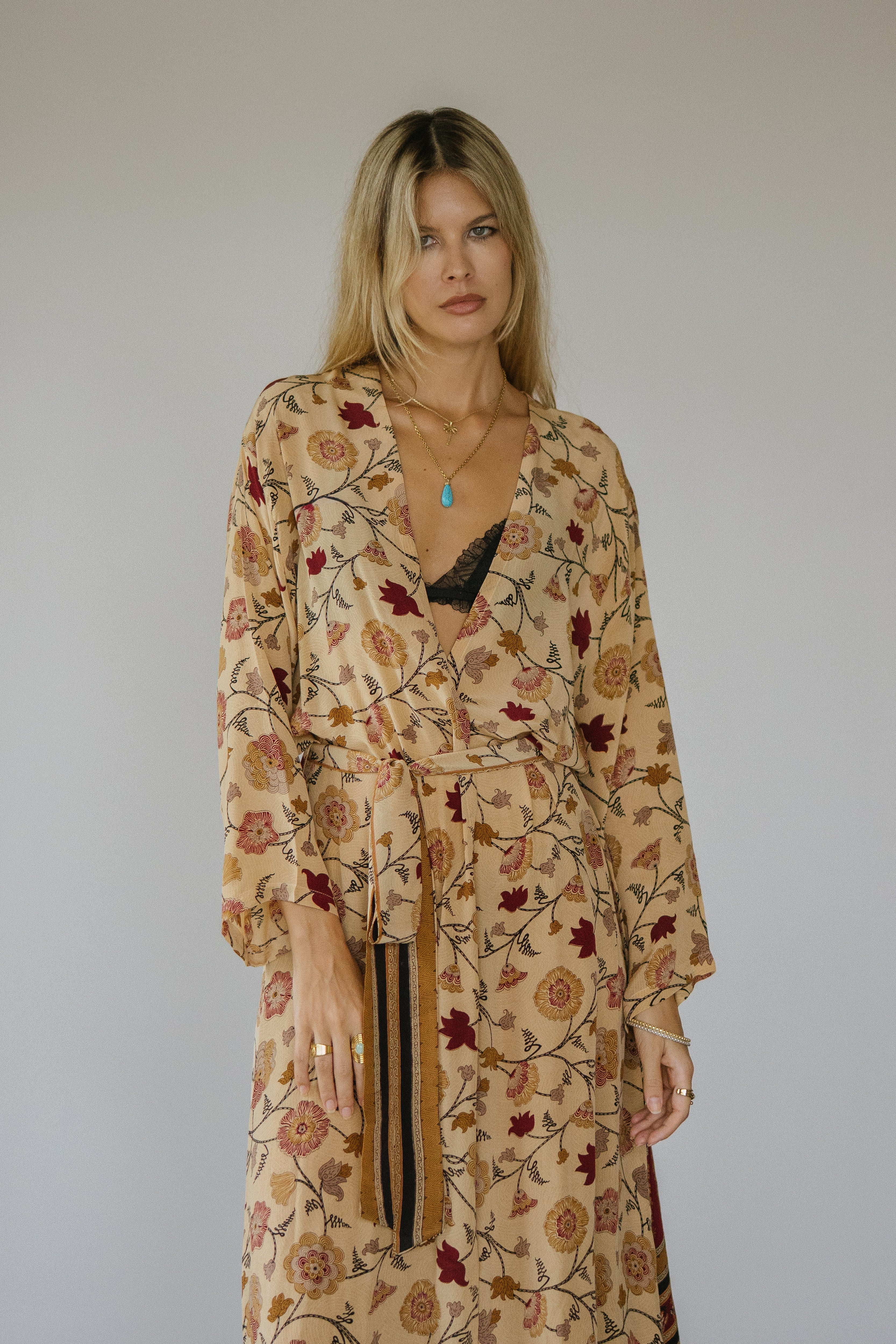 Long Jacket With Belt - Knox