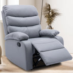 hzlagm Recliner Microfiber Technology Overstuffed