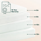Zinus 10" Green Tea Memory Foam Mattress, Twin