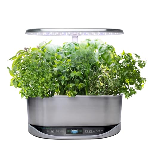 AeroGarden Bounty Elite Stainless Alexa Enabled