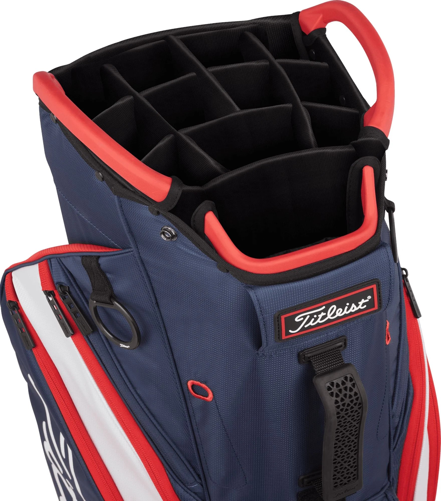 Titleist 2022 Cart 14 Cart Bag (Navy/White/Red)