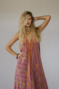 Sun Child Classic Silk Dress - One of a Kind - Hollywood
