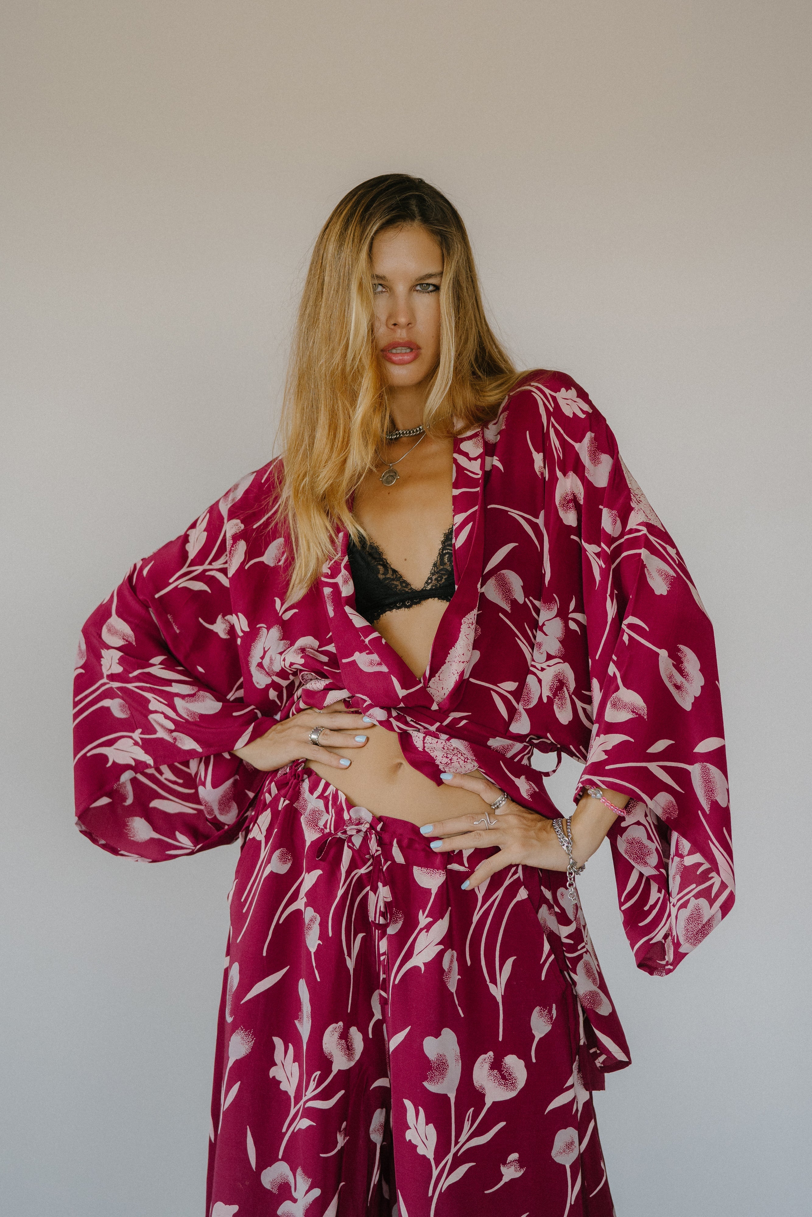 Kimono Wrap Dress - Craig is